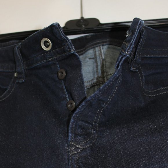 Diesel Buster Men Blue Jeans 0607A  stretch regular slim tapered   W31 L32 - Picture 3 of 12